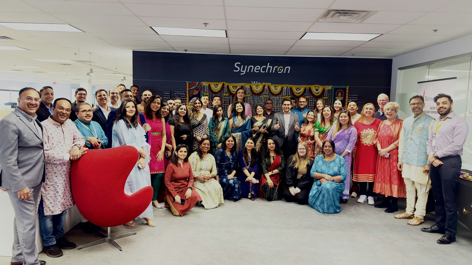 Celebrating Diwali in our New Jersey office