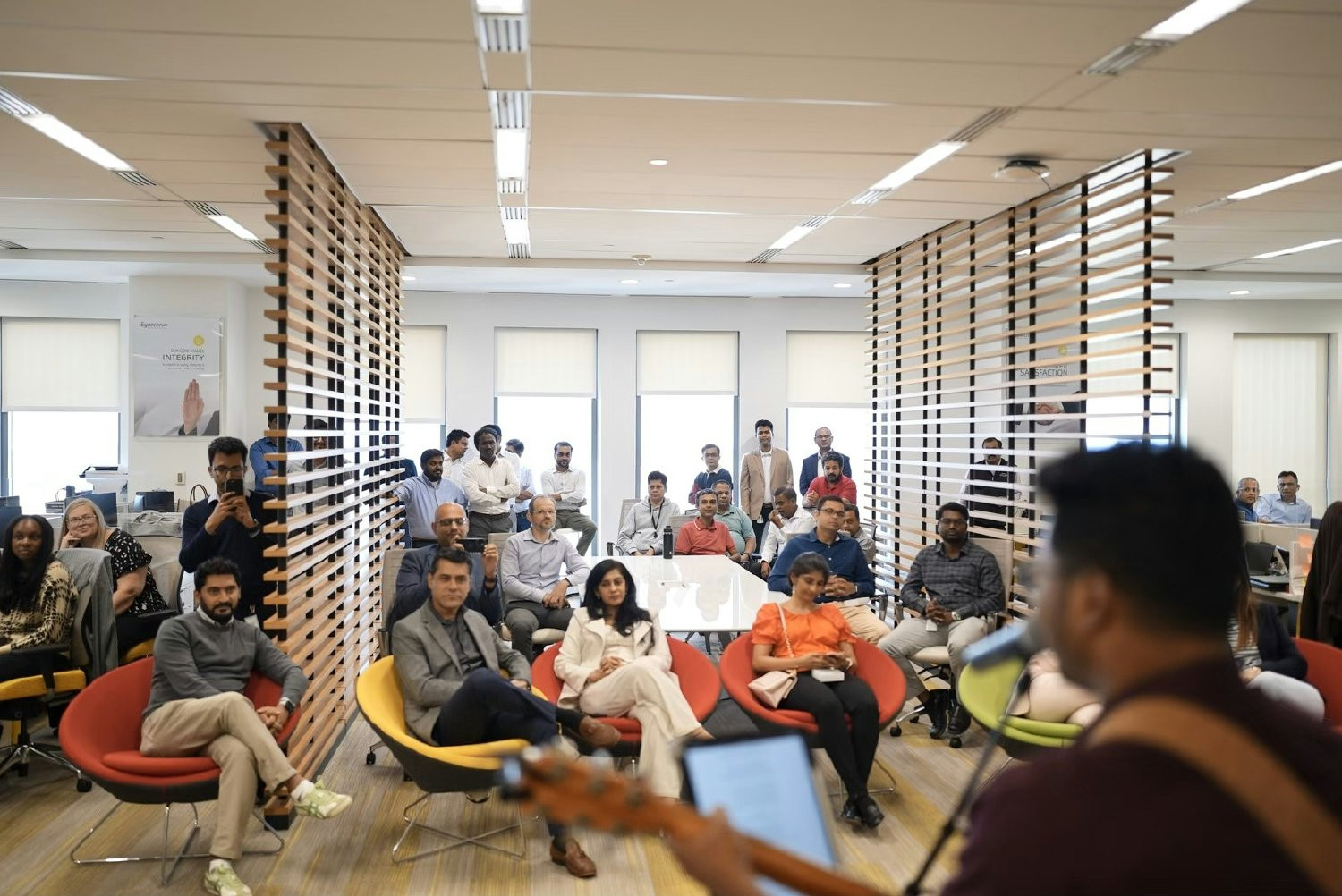 Bringing light, laughter, and tradition to our Charlotte office this Diwali