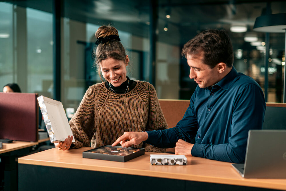 Unser Produktmanagement Team bei der Entwicklung neuer Ideen