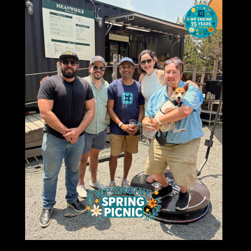 Employees gather in Austin for our Spring picnic