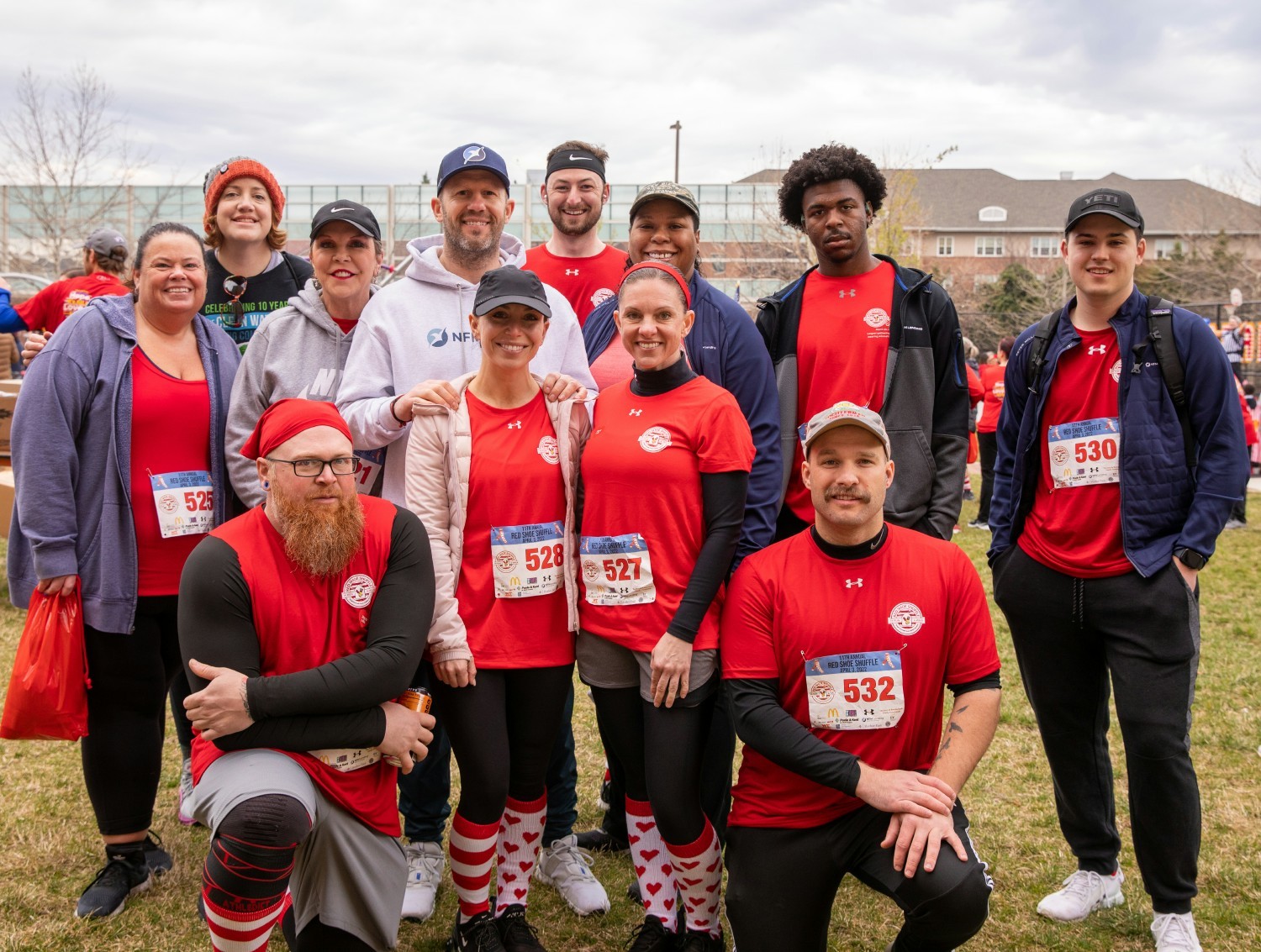 NFM regularly participates in charity events such as the Ronald McDonald House Red Shoe Shuffle.