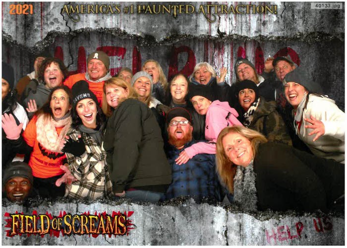 NFM likes to have fun too! Each year our president sponsors a trip to a local haunted house.