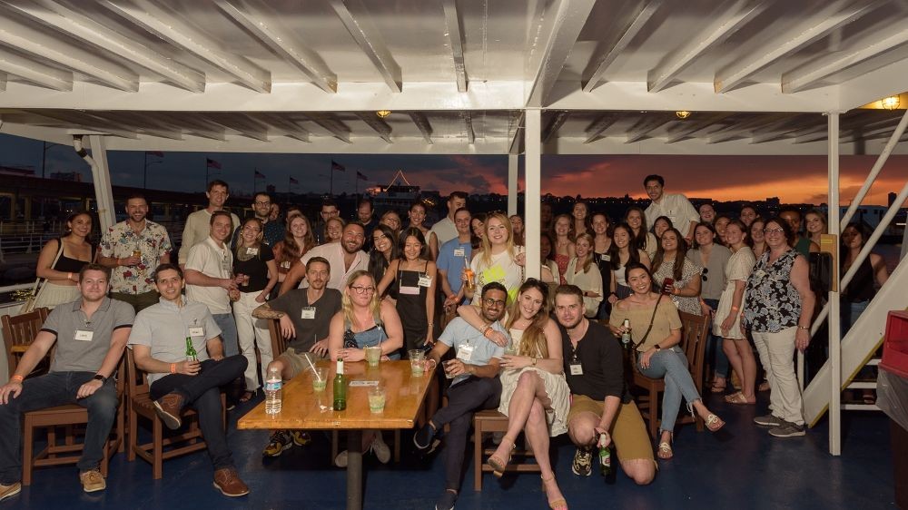 Jun Group's annual boat party