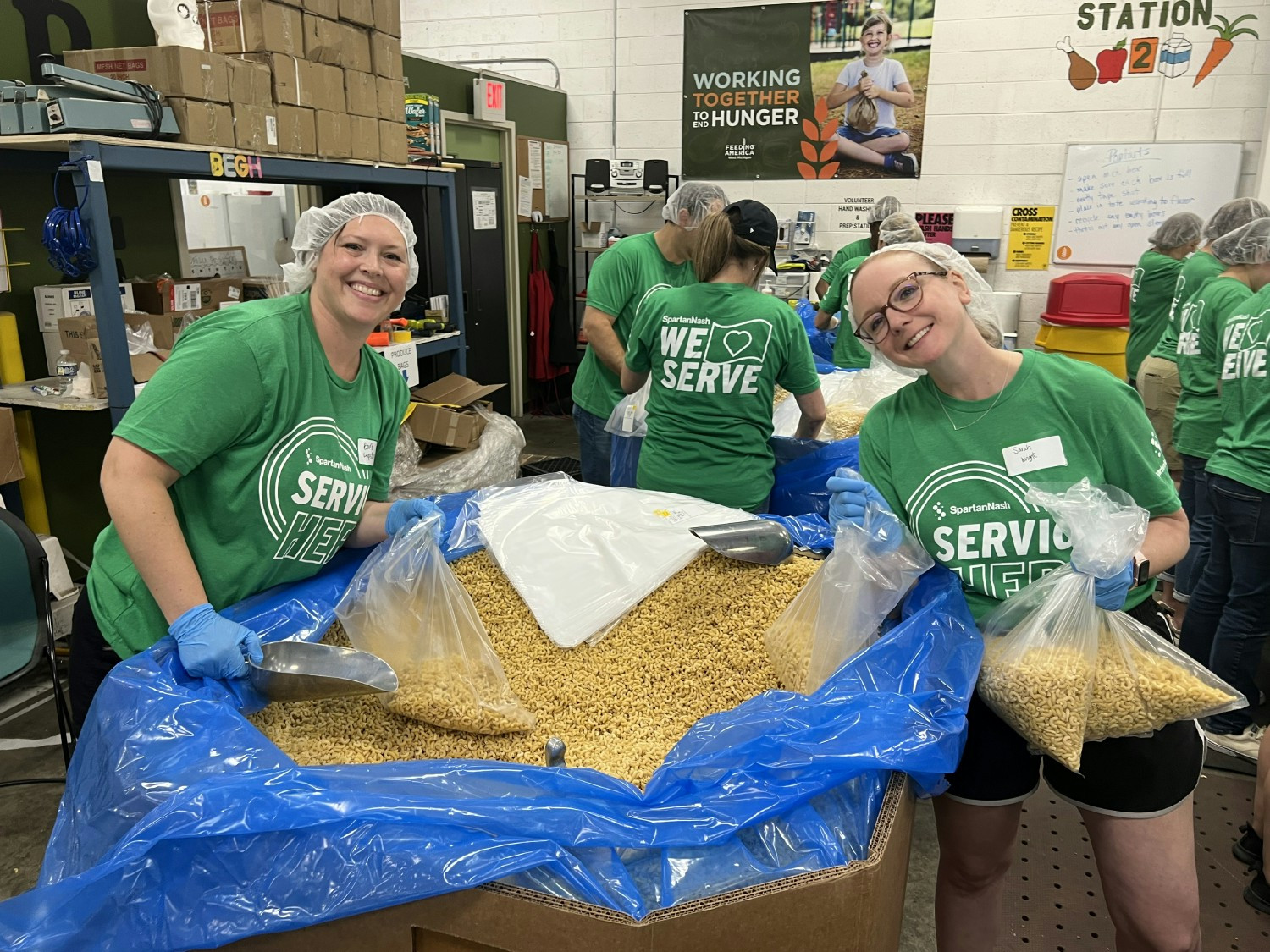 SpartanNash raised $350,000 to support more than 100 local food pantries