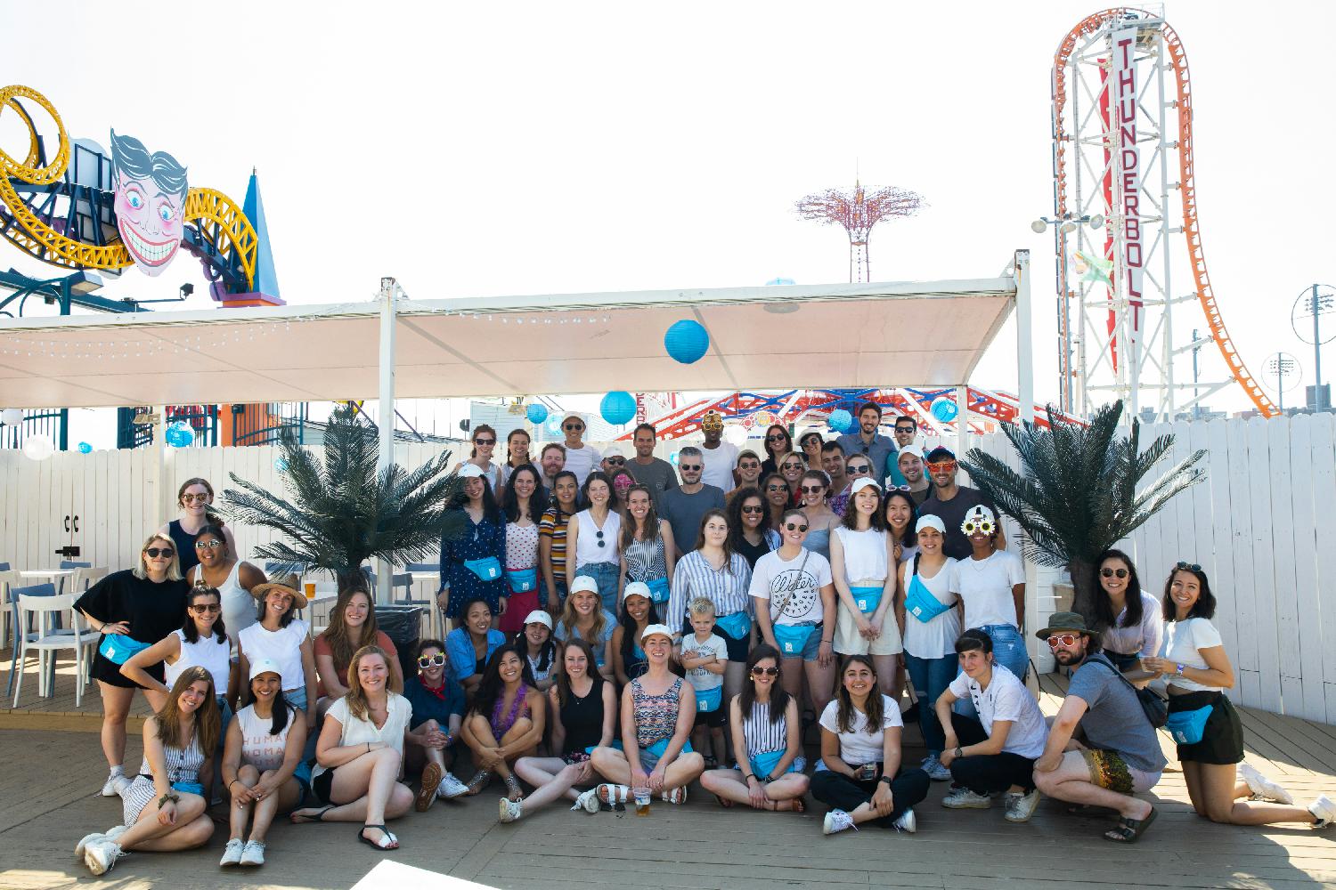 Company summer outing to Coney Island (2019)