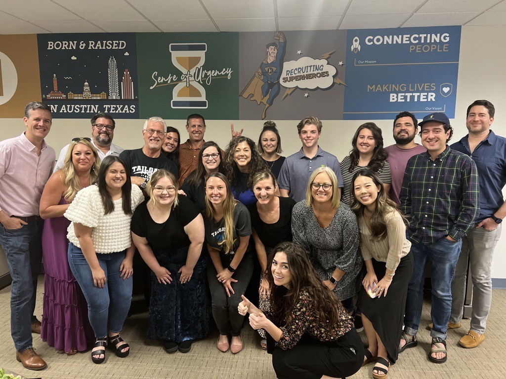 HT maintains a hybrid schedule, coming together every couple of weeks as a team for collaboration...and lunch of course!