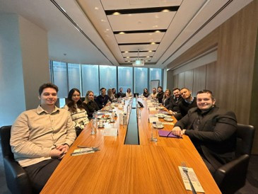 Let's Talk Meetings with the CEO and employees in different sessions.