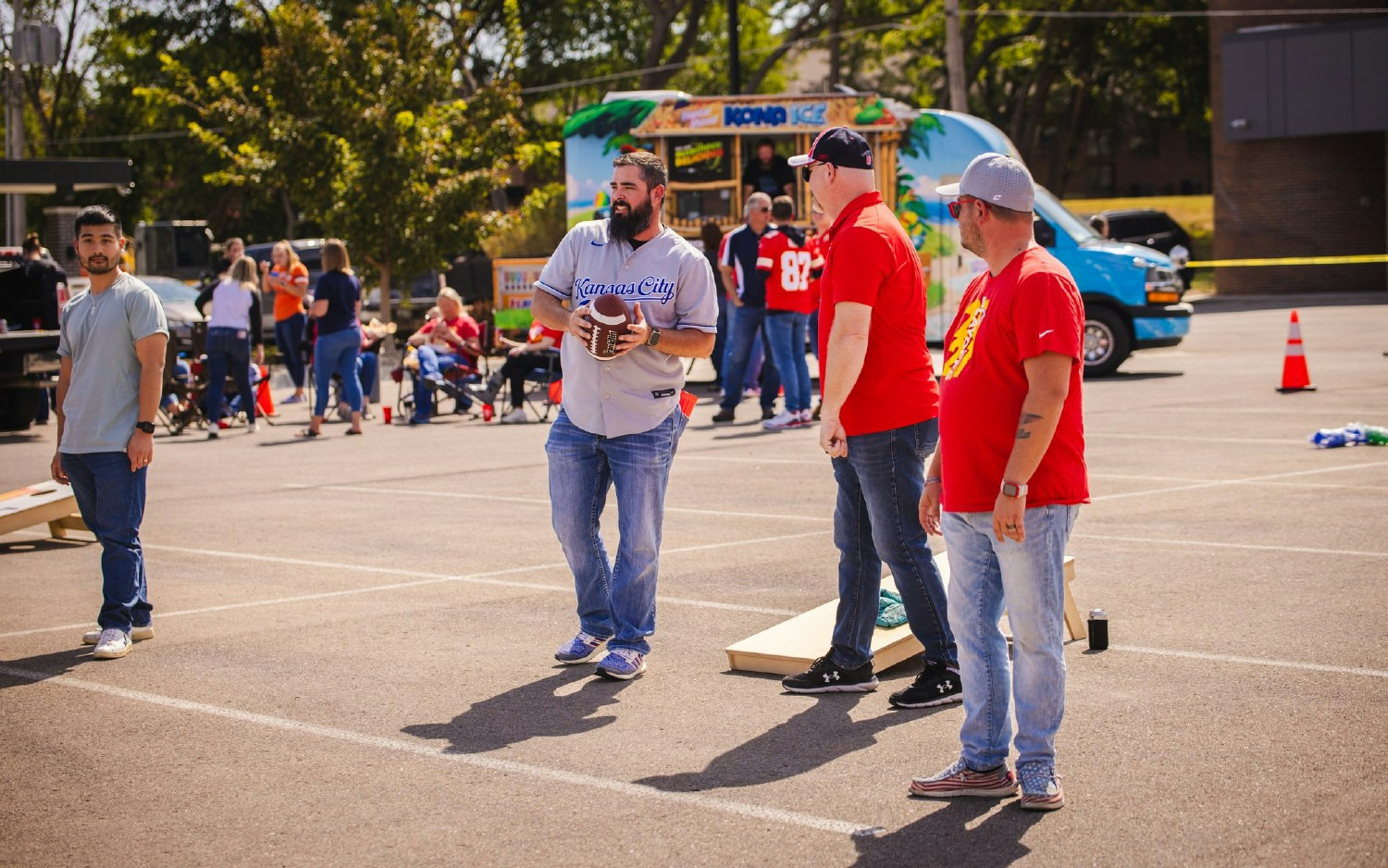 A mid-year show of appreciation for employees at the annual hangar bash.