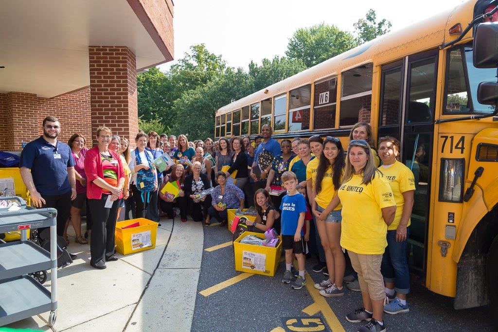 United Way Stuff the Bus Campaign 