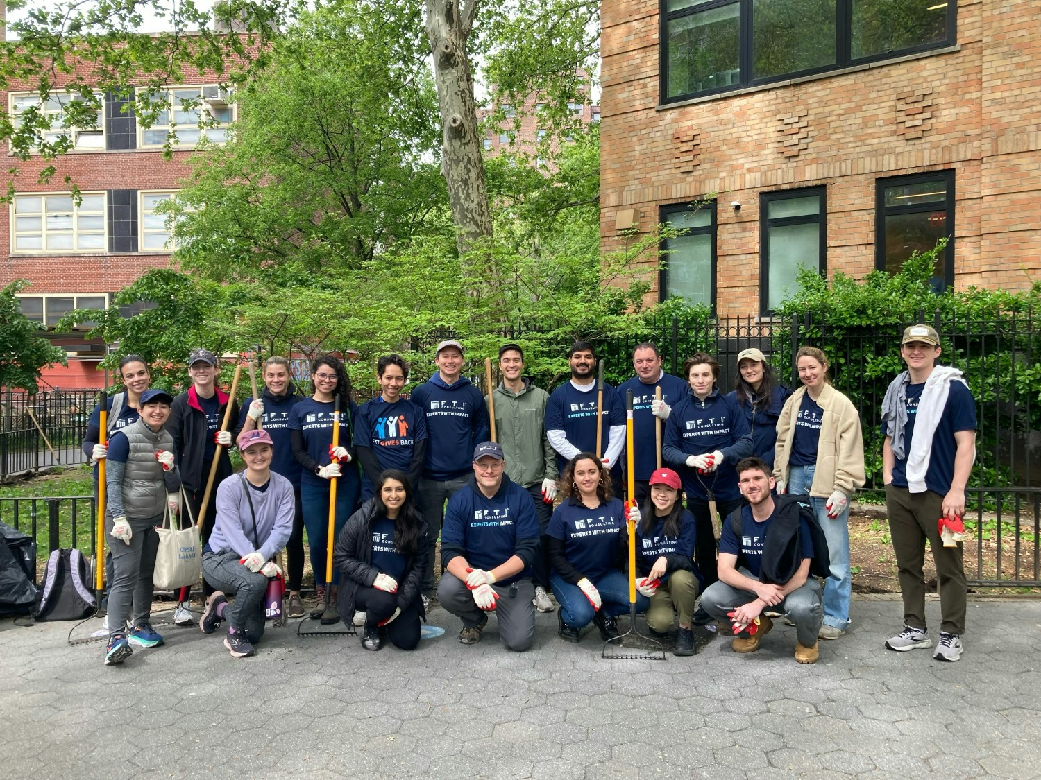 Through company-sponsored volunteering, we aim to support our communities and the world more broadly.
