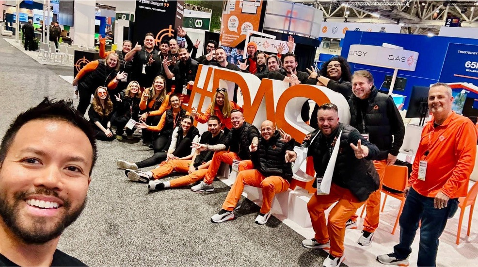 DAS Technology has a large team that attends the annual National Automobile Dealers Association (NADA) conference. 