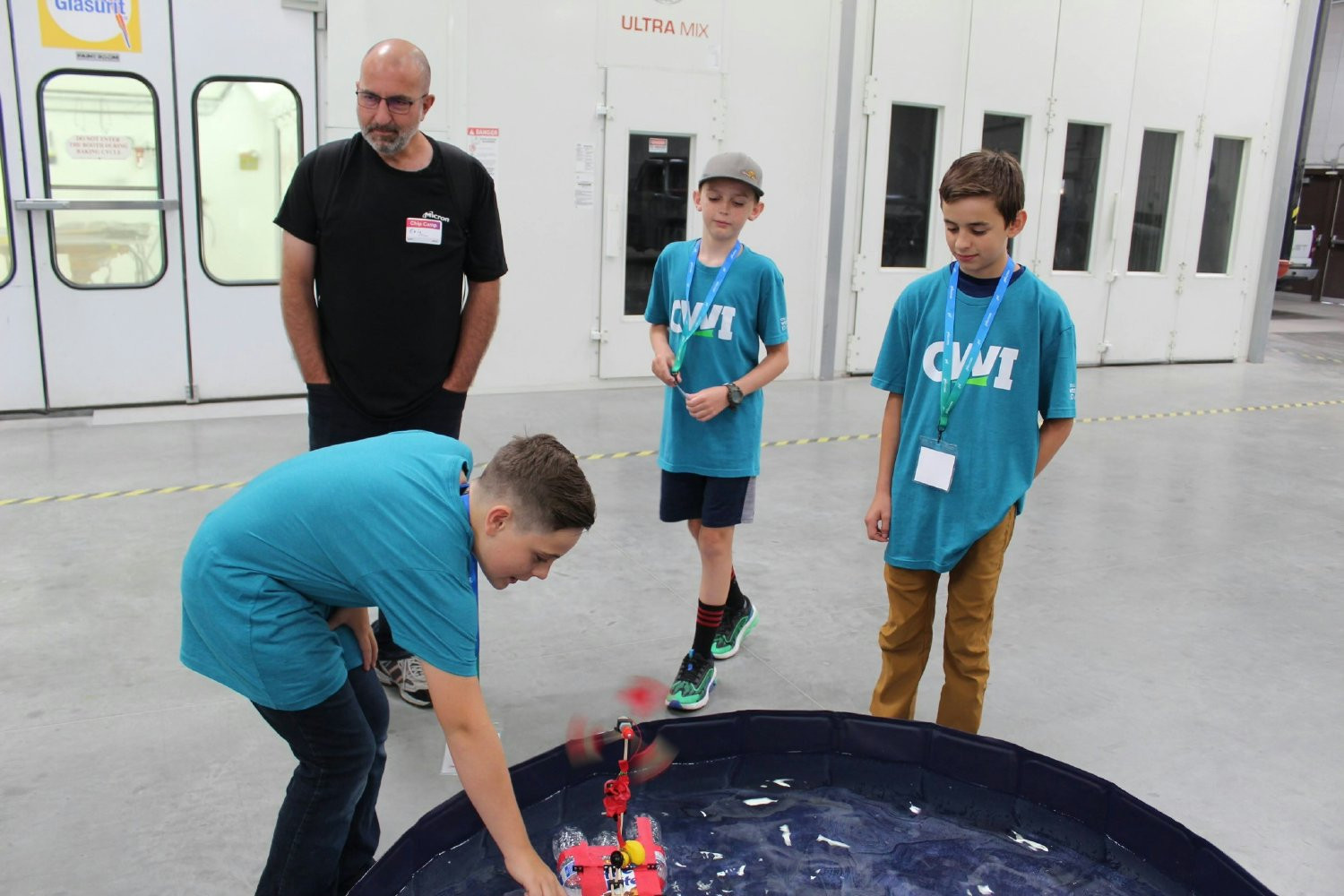 Micron volunteers helped make the College of Western Idaho Chip Camp a success.