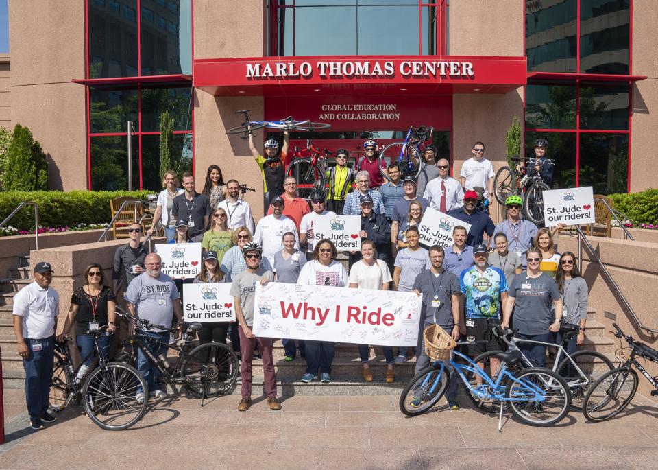 St. Jude has won the Downtown Memphis Bike-to-Work Day competition ten years in a row and was named a Bicycle Friendly Business by The League of American Bicyclists.