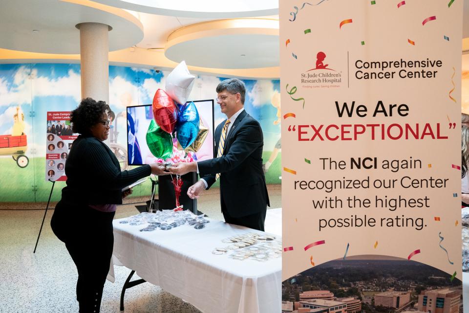 Twice in a row the National Cancer Institute awarded St. Jude the highest possible rank of “exceptional” during renewal of the hospital’s Comprehensive Cancer Center grant. St. Jude has the only NCI-designated Comprehensive Cancer Center devoted solely to children.