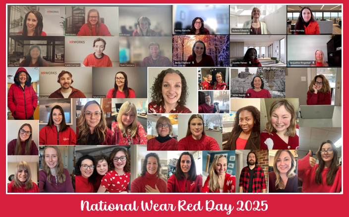 HR Works participated in Go Red for Women Day 2025