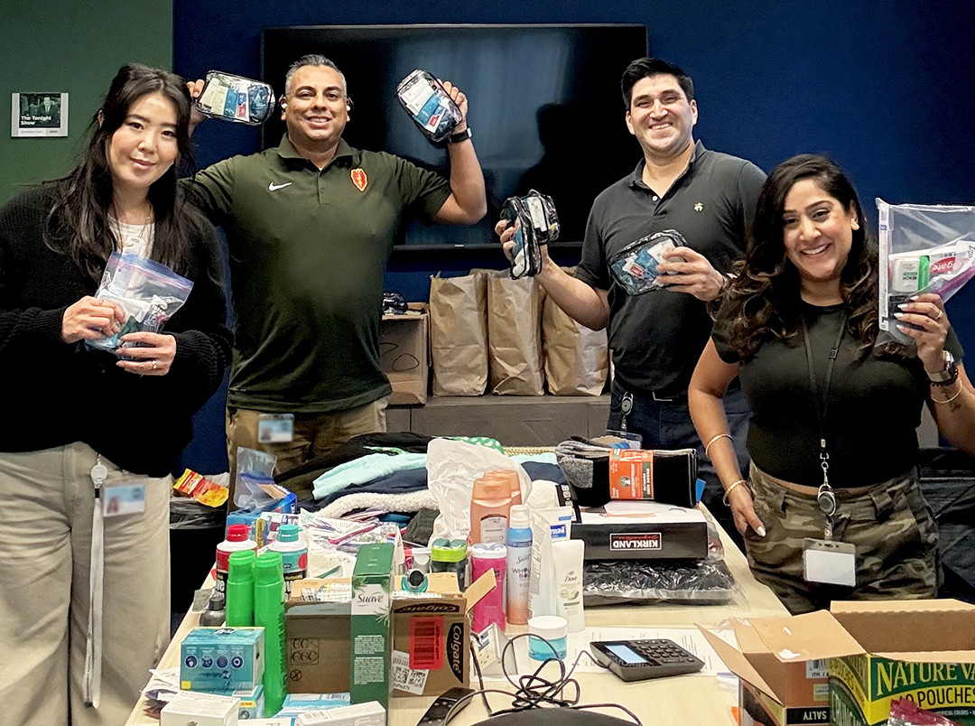 Our Veterans at EP Employee Resource Group ran a collection drive for Veterans Day, assembling and delivering 114 kits!