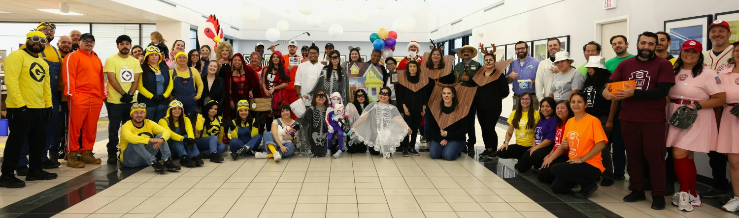 Each year the Halloween costumes get better and better! 