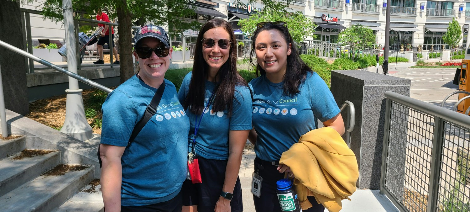 EMPLOYEES AROUND THE COUNTRY TAKE PART IN OUR ANNUAL SPRING WALK IN THE PARK EVENT