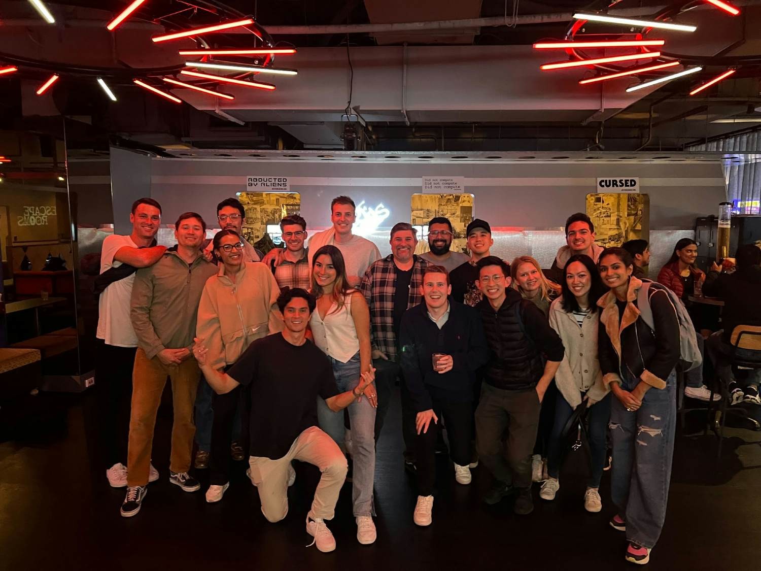 Despite most of our team working remotely, we regularly meet in person to connect, build trust, and have plenty of fun! 