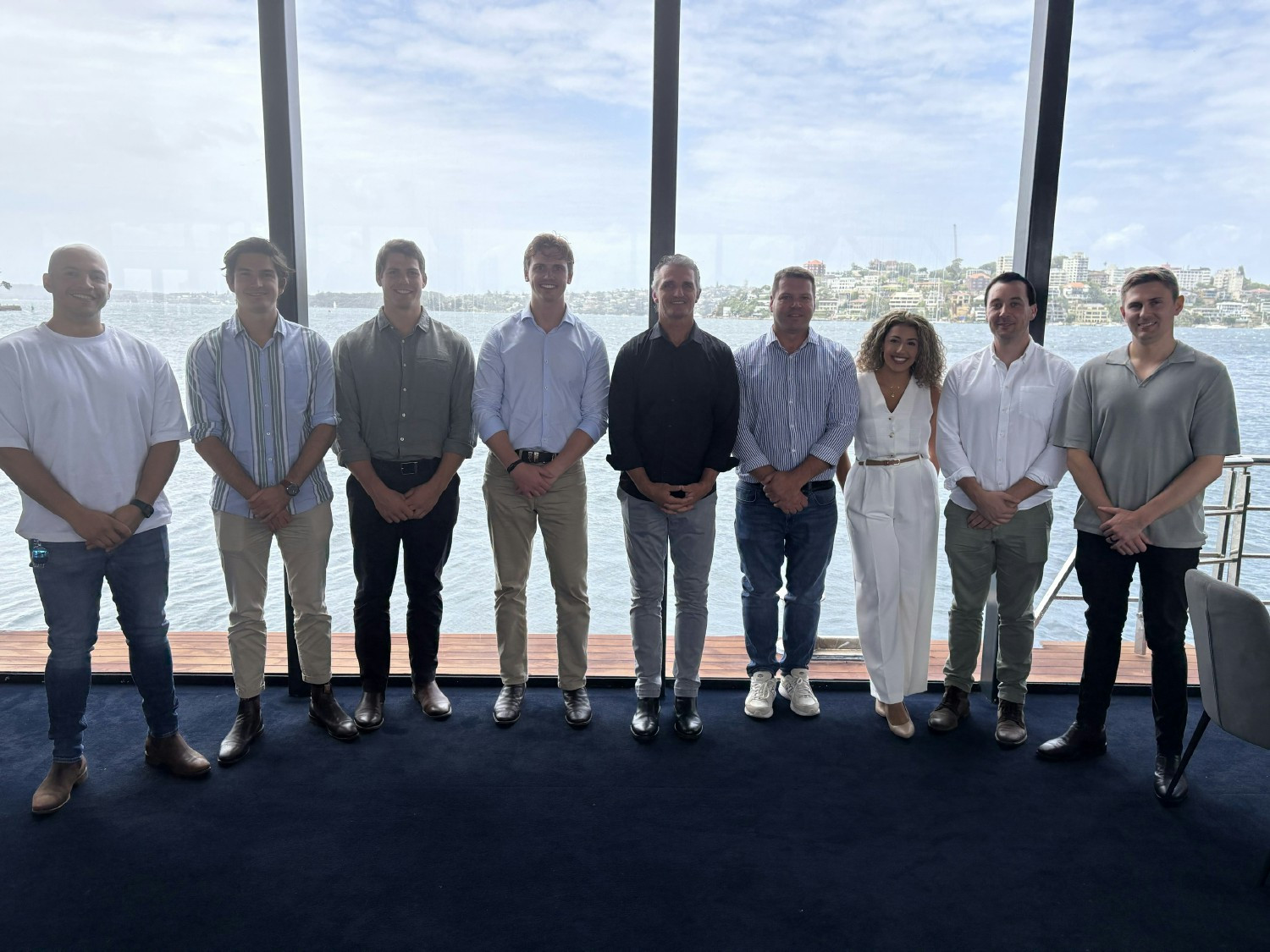 Our Project Delivery team with our guest speaker Ivan Cleary.