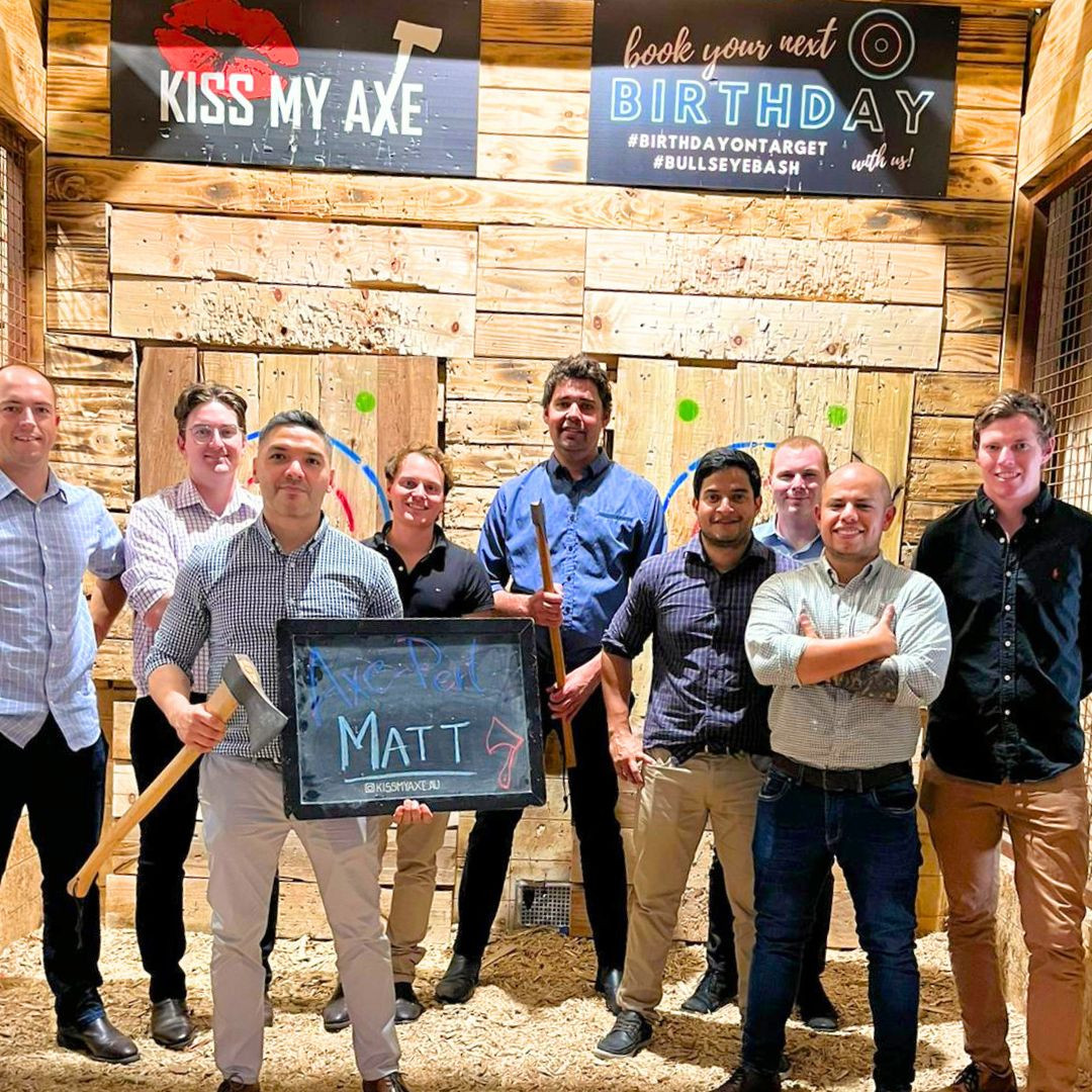 Our Engineering team enjoying some healthy competition and team building!