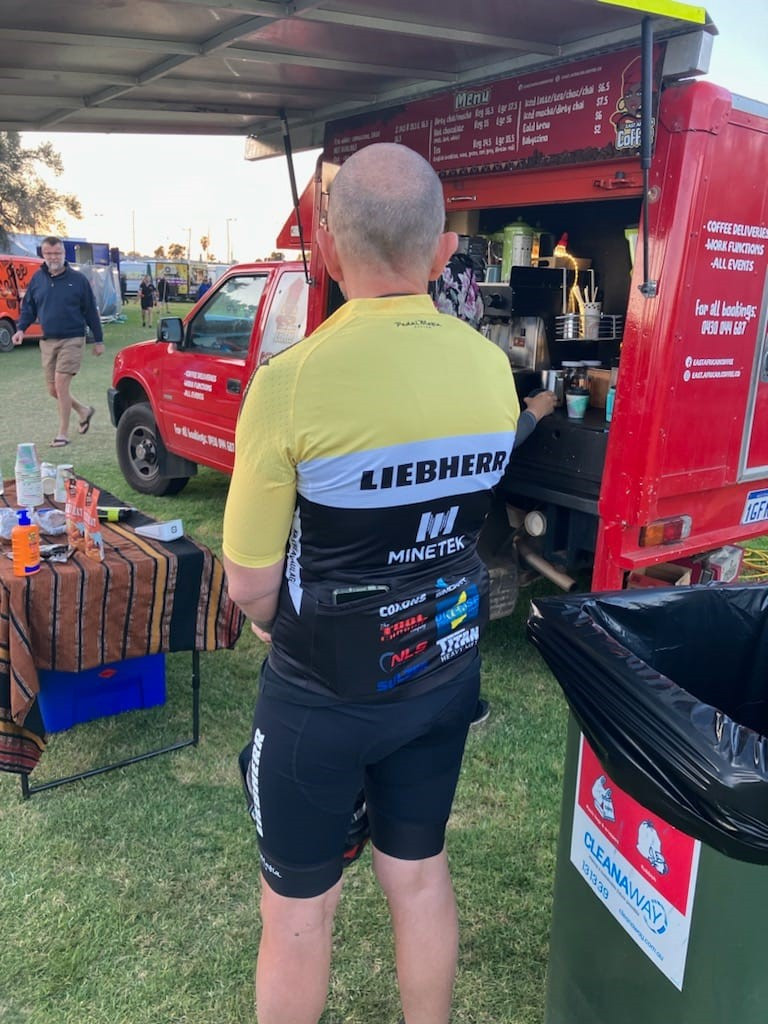 Minetek sponsoring MACA Cancer Bike Ride.