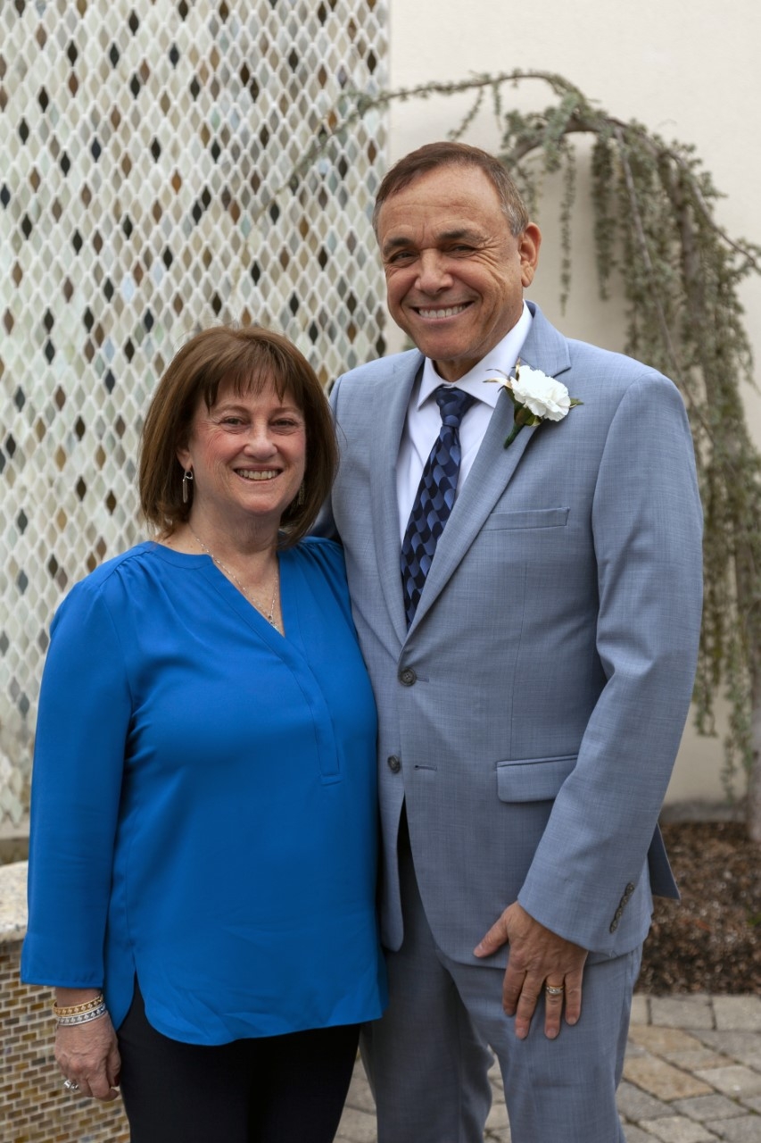 Preferred's owner, Joel Markel, and his wife, Stephanie, at the opening of a new Preferred office