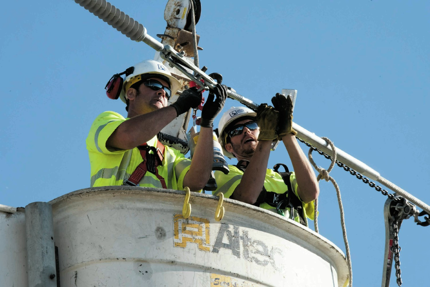Great River Energy’s line technicians play a critical role in keeping the power flowing and the lights on.