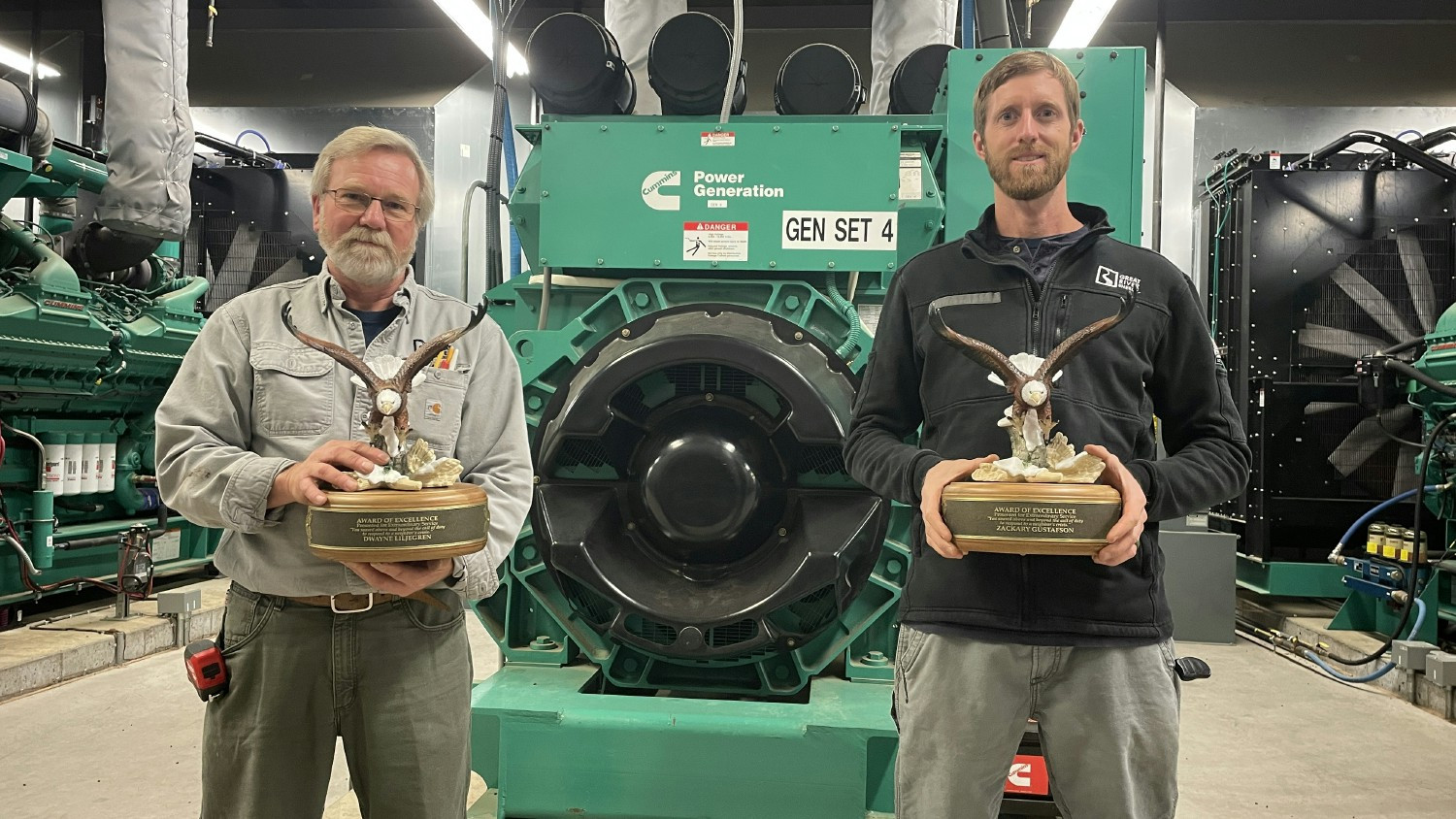 Recognizing employees who used safety training skills to aid a fellow electric utility worker in a medical situation. 
