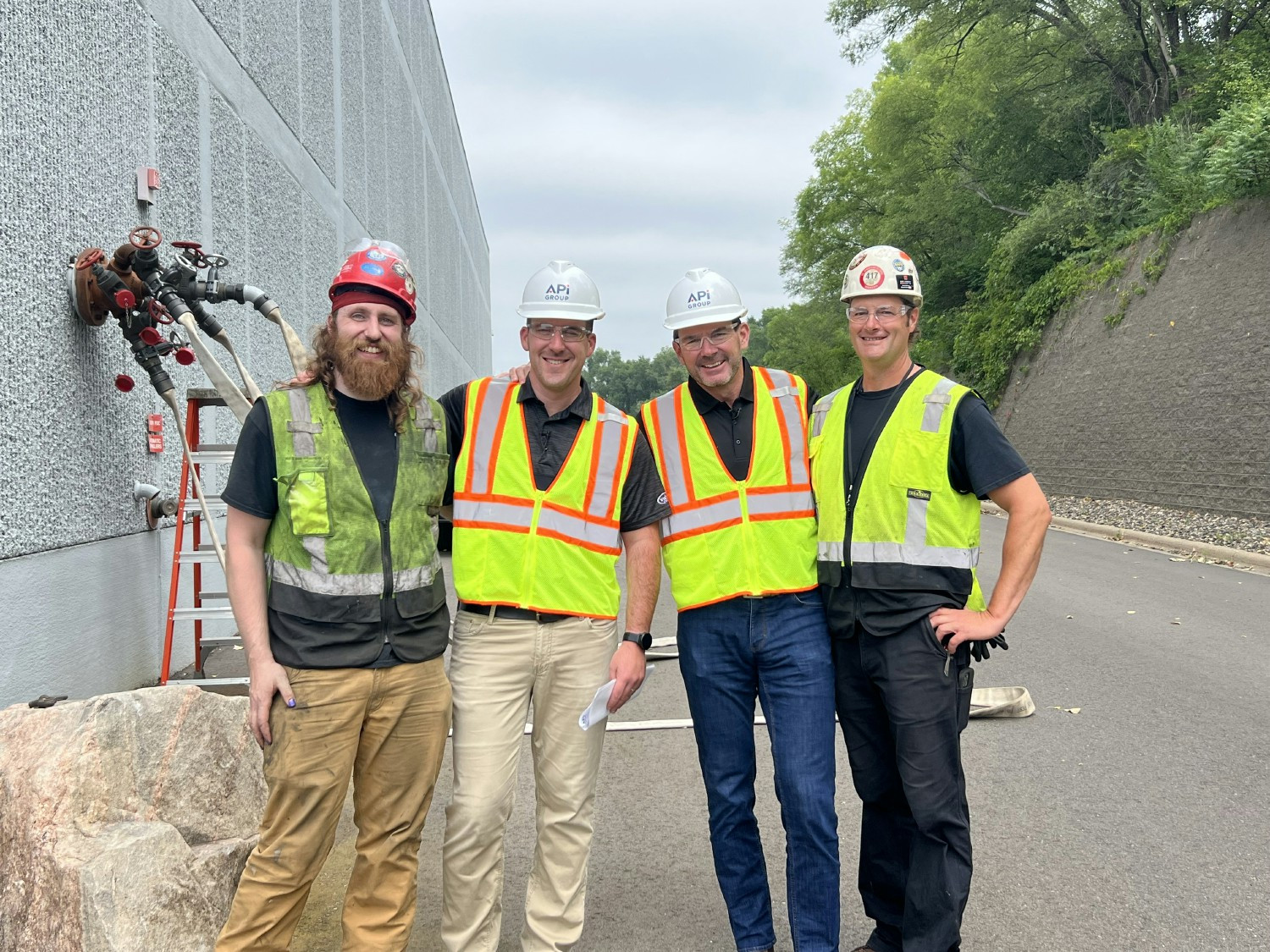 Field Leader on the jobsite