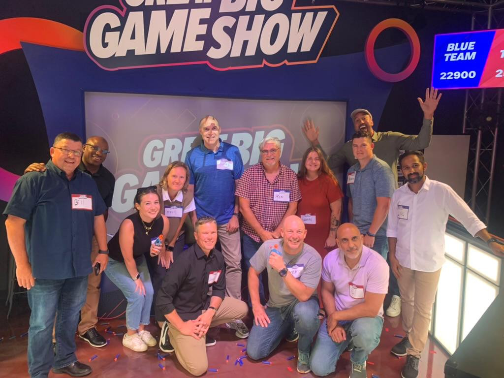 nothing like a game show to kick off the fun! Team Building activity