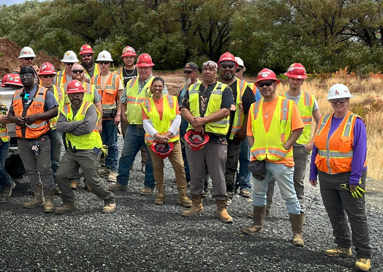 Employees in our Catoosa, OK, Fabrication Facility