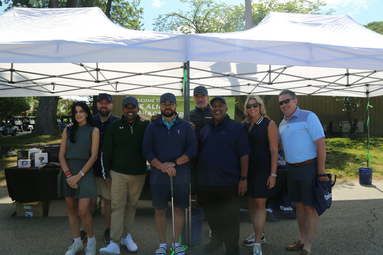 Our Align Managed Services team at our Annual Golf Outing, where we invite our clients to enjoy a day on the green!