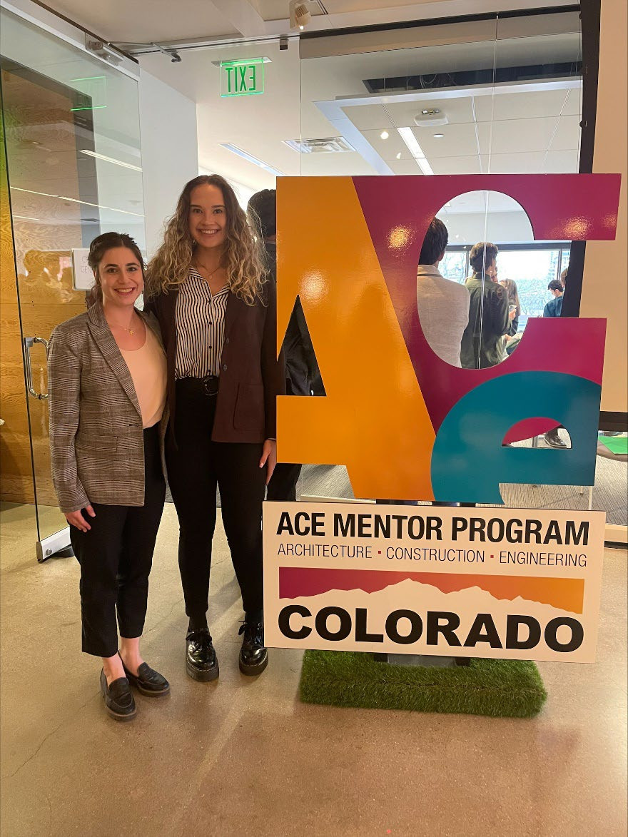VOLUNTEERING WITH THE ACE MENTOR PROGRAM TO HELP BUILD A LARGE, DIVERSE, AND BETTER-PREPARED WORKFORCE. 