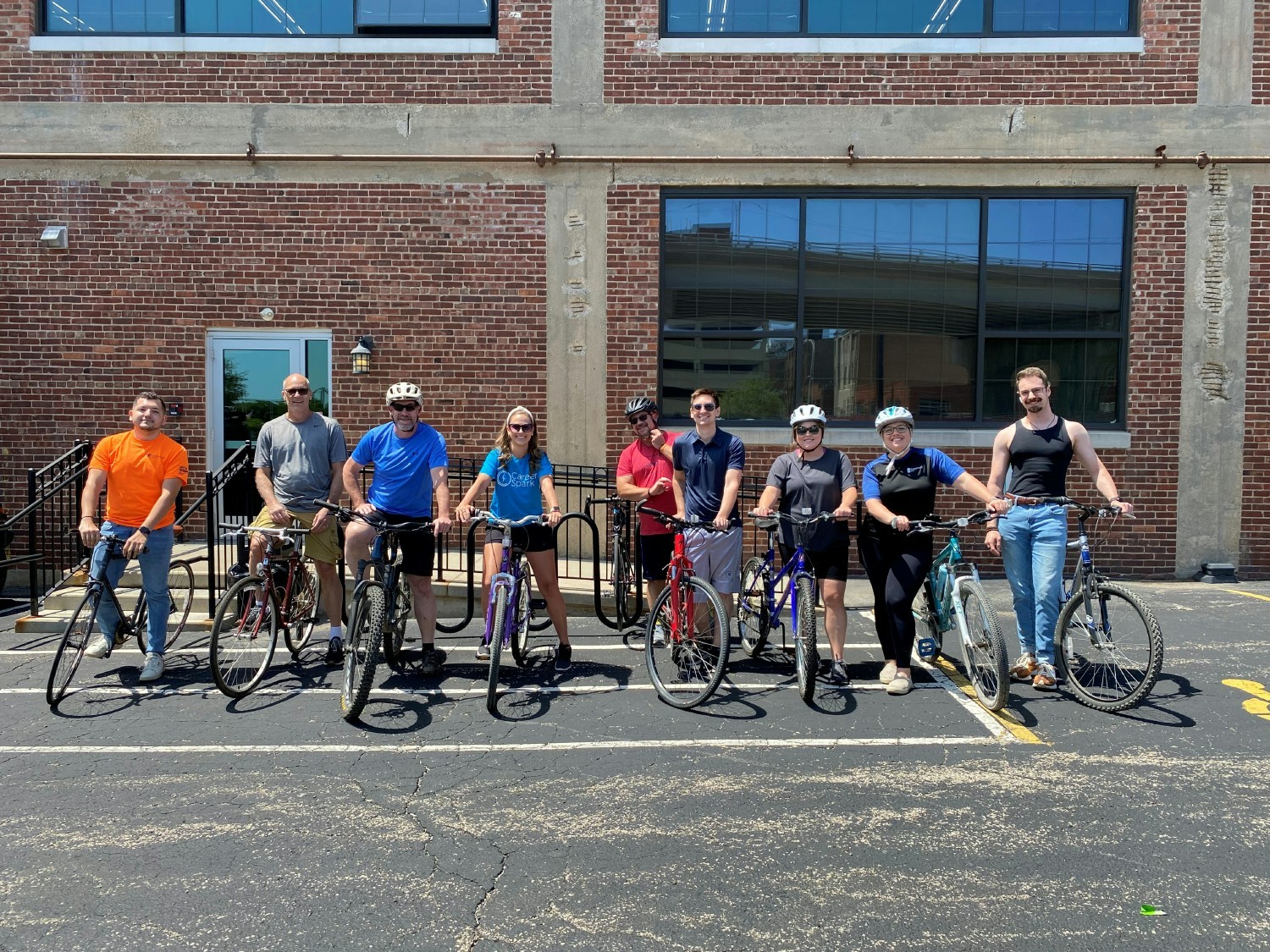 COLLEAGUES TOOK A REFRESHING BREAK AND WENT ON AN EXCITING LUNCHTIME BIKE RIDE.