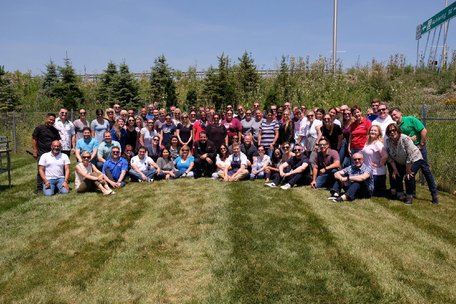 Our last All Associate Team Building event, an outdoor cooking competition.  This event was so much fun.  