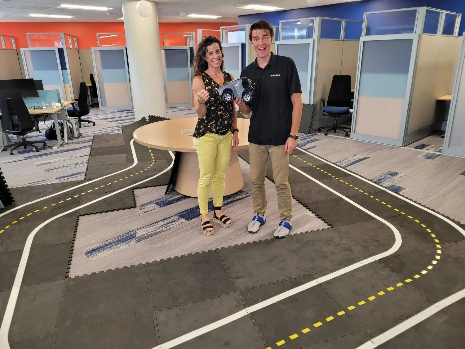 Pariveda consultants racing through Architect School!