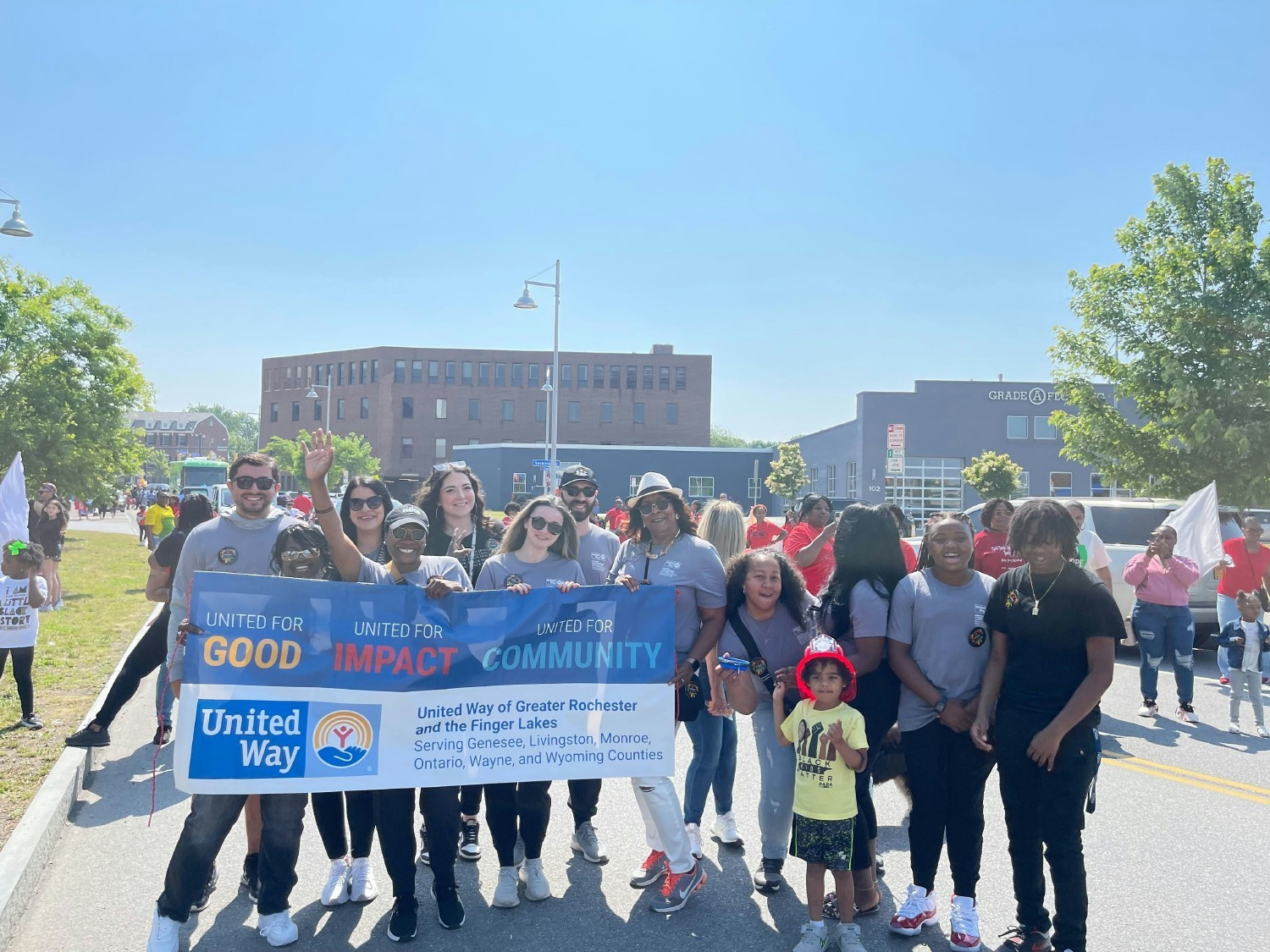 United Way of Greater Rochester & the Finger Lakes at the 2023 Juneteenth Parade