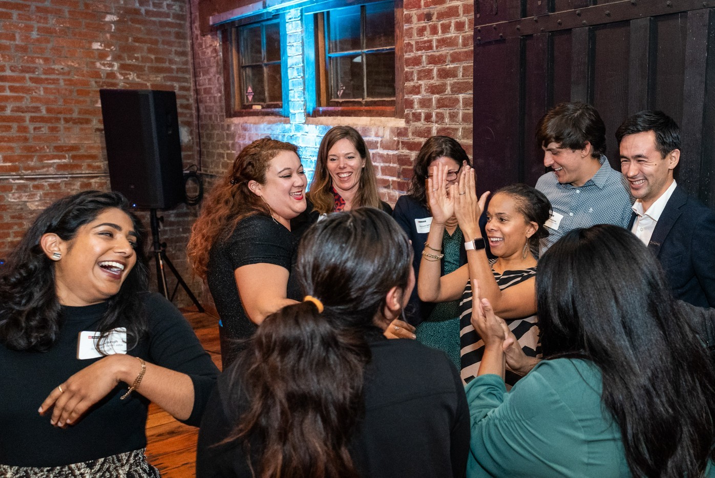 Members of the ICA team at the 2019 pitch event