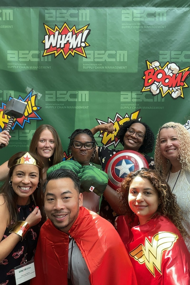 Our Certification team at our Superhero Photo Booth at our Staff/Board Summer Outing. 