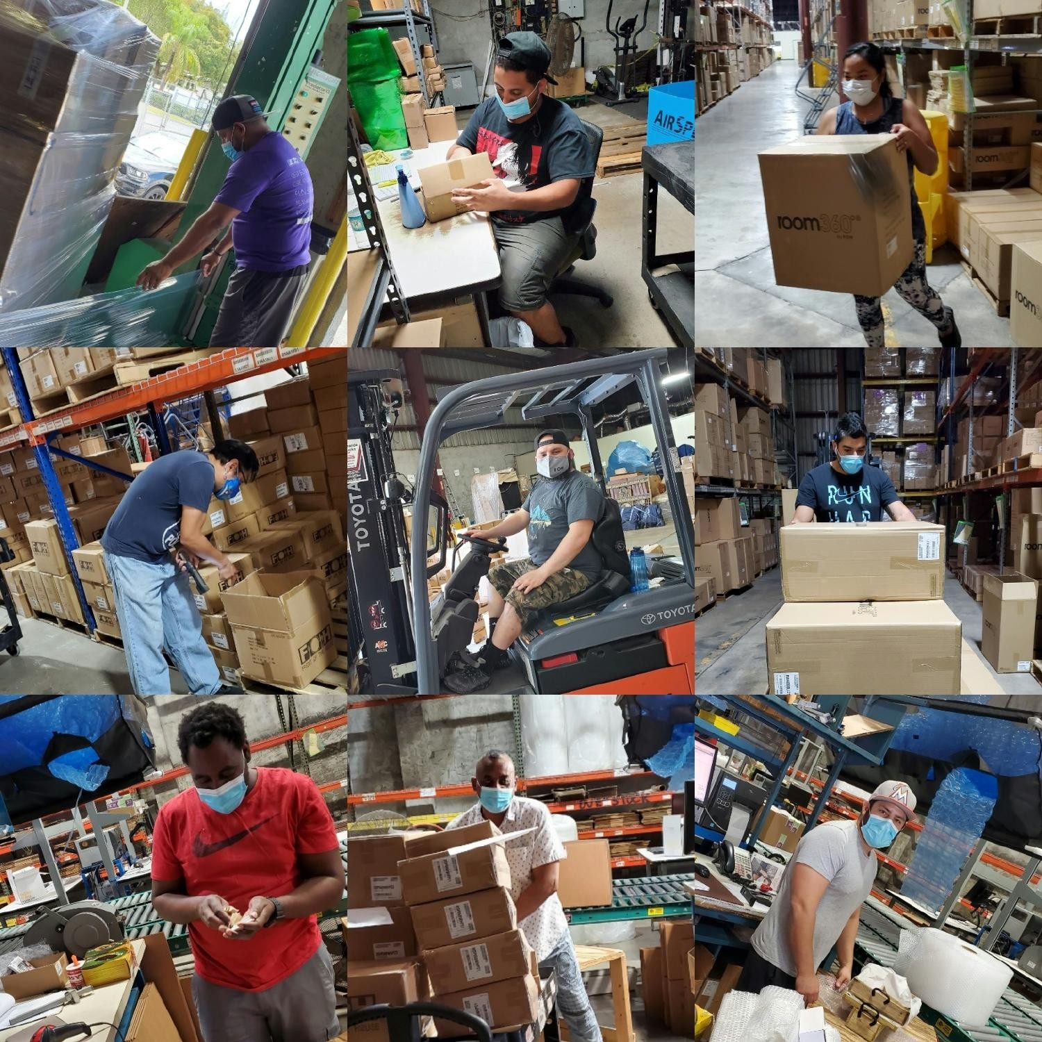 Our Distribution Center making the magic happen!