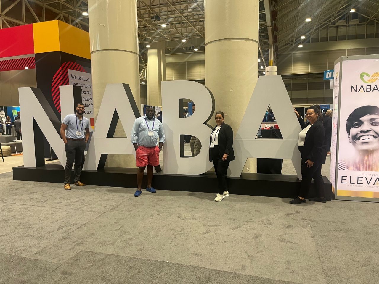 A few of our professionals connected at the NABA Conference in June 2023 to meet and network!