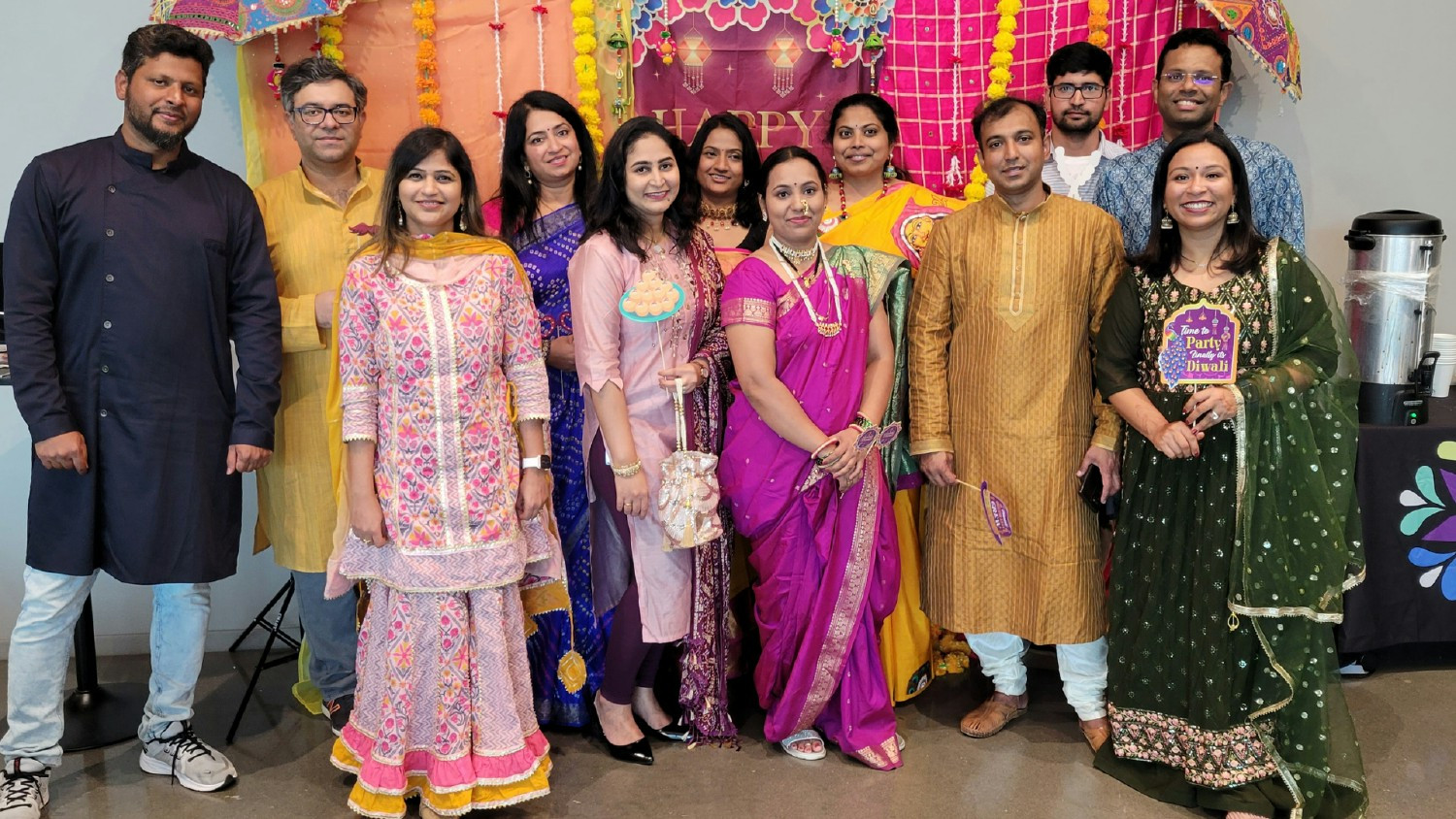 Our Indian Descendant Employees & Allies (IDEA) employee resource group brought Diwali to Asurion.
