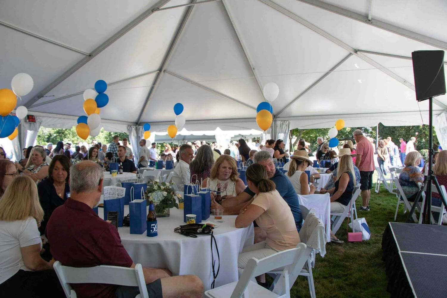 Employees enjoy AIPSO's 50th anniversary celebration
