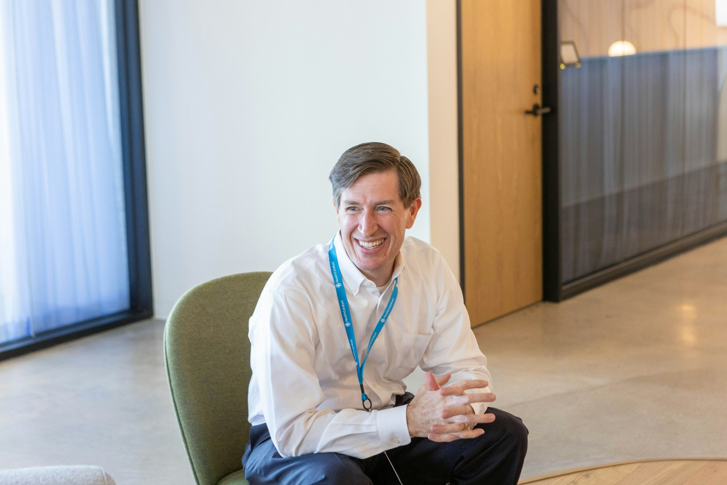 A meeting room at Health Catalyst's headquarters.