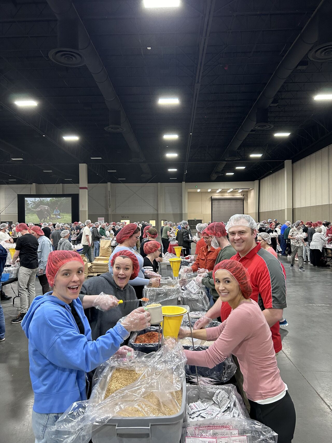 Employees enjoying time given to volunteer through the Volunteer Time Off benefit.