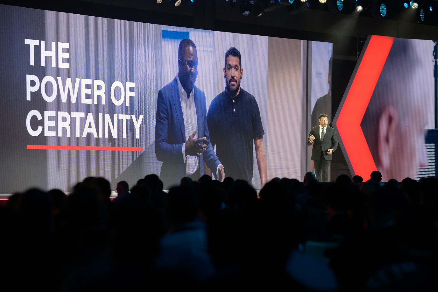 Tanium Chief Marketing Officer, Steve Daheb, at our annual user conference.