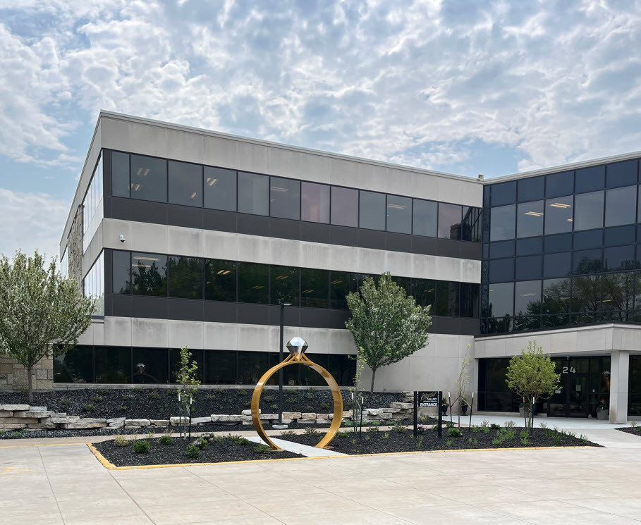 Ring install at our headquarters in Neenah, WI.