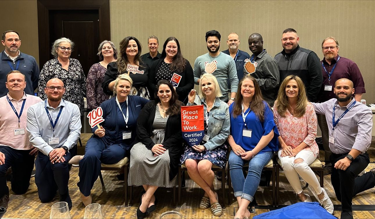 Our team is proud to celebrate once again being named a Great Place To Work.