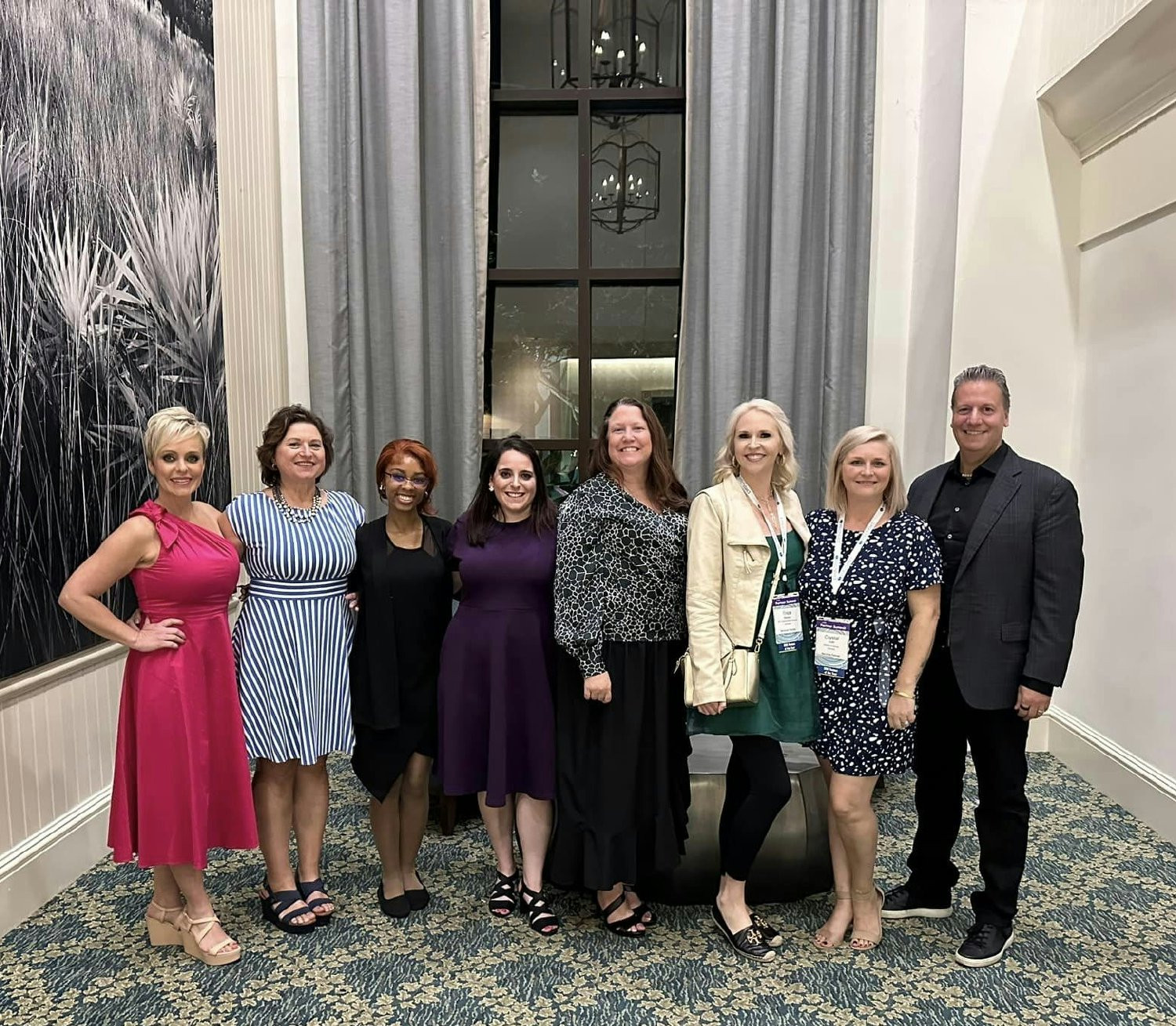 Our team is all smiles after receiving a prestigious award at a Partner event in Florida.